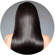 Japanese straightening touch-up
